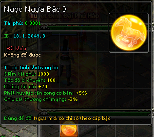 Ngọc Ngựa Bậc 3