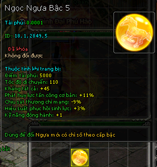 Ngọc Ngựa Bậc 5